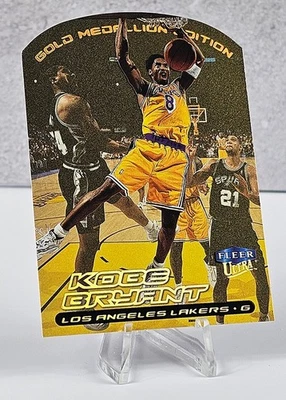 Kobe Bryant 1999-00 Fleer Ultra #50G Gold Medallion Edition Die Cut SP! Lakers - Image 1 of 4