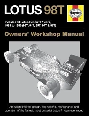 Lotus 98T Owners' Workshop Manual Revue technique Haynes Anglais Etat - Bon Eta - Photo 1/1