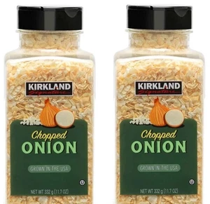 2 PACK - Kirkland Signature Chopped Onions, 11.7 Oz (Total 23.4 oz) NEW - Picture 1 of 1