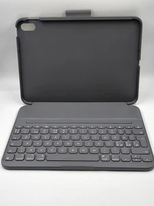 Logitech Slim Model: YR0089 Keyboard Folio keyboard Not Tested - Picture 1 of 9