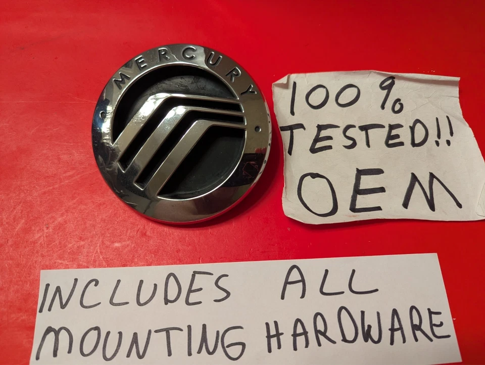 ✅OEM 2003 2004 2005 2006 2007 2008 2009 Mercury Grand Marquis parrilla emblema bonito Foto 1 de 4