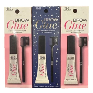 3 PACK Ardell Brow Glue Instant Lamination Lift + Styling Tool 0.35 oz Clear - Picture 1 of 3