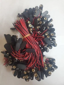 9V, 9voltios Batería Snap para Pedales de Guitarra etc. DIY.Plástico Duro 200 piezas No Moldeado - Imagen 1 de 3