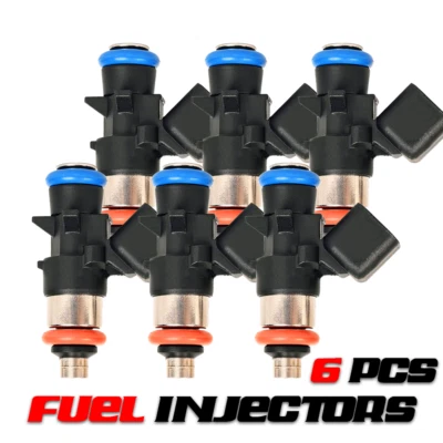 0280158233 6 piezas inyectores de combustible para Chrysler Town&Country Dodge Ram Jeep 3,6 L V6 Foto 1 de 4