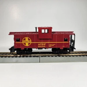 AHM Vintage Santa Fe Railroad Red Caboose ATSF 999246 HO Scale Model Train C-6 - Picture 1 of 6