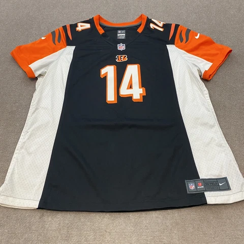 Cincinnati Bengals Football Jersey Andy Dalton Womens 2XL XXL Nike On Field Cover
