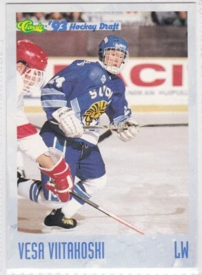 M) 1993 Classic NHL Hockey Draft Trading Card Vesa Viitakoski #47 - Image 1 of 2