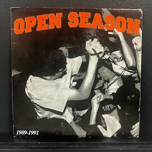 Open Season – '1989-1991' 7" EP 1993 SOA Punk Hardcore Straight Edge Italy sXe - Imagen 1 de 6