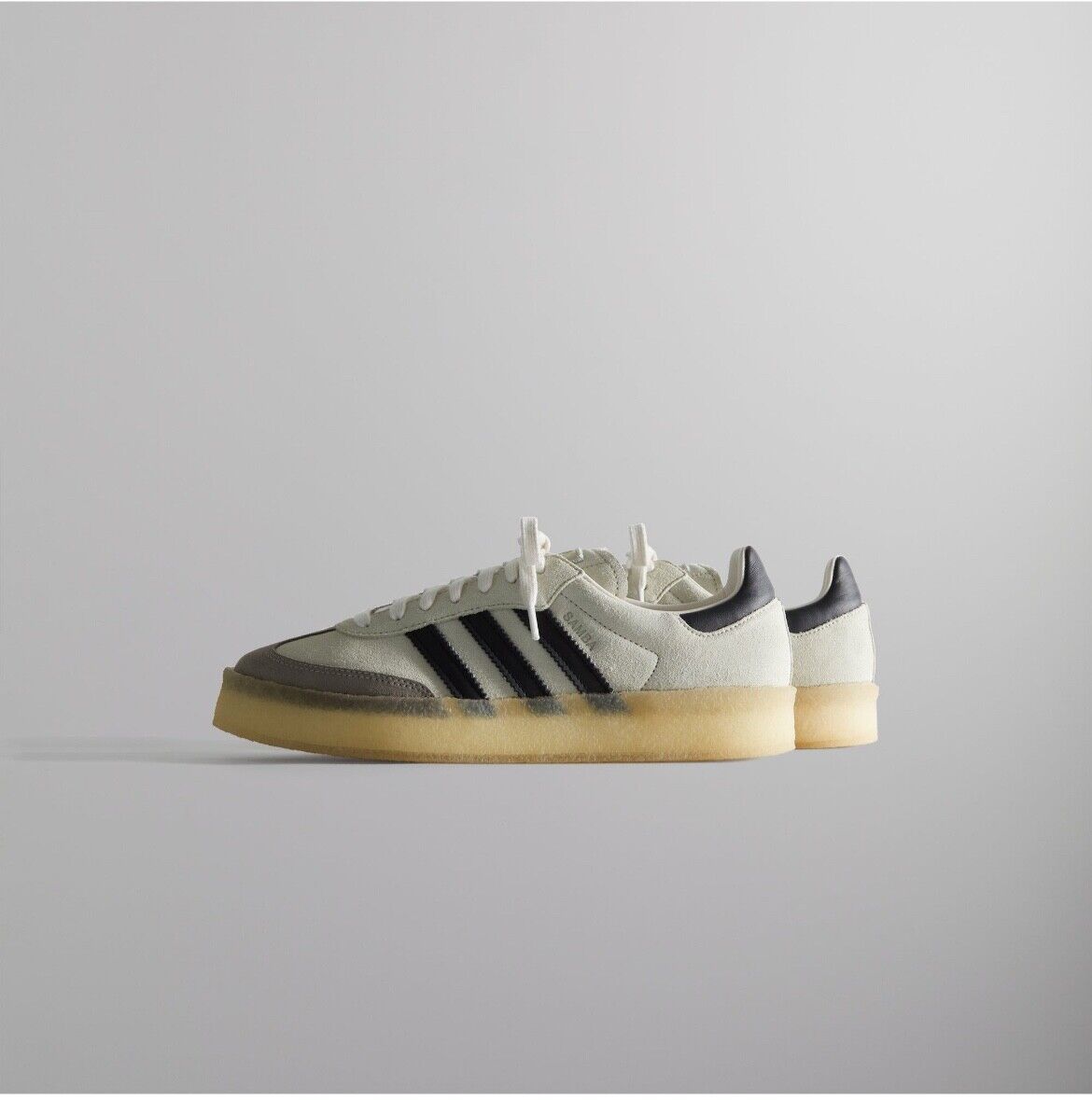 adidas Ronnie Fieg x Clarks x 8th Street Samba Chalk White adidas Ronnie Fieg x Clarks x 8th Street Samba Chalk White