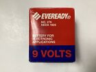 Batterie vintage Eveready pour applications électroniques n° 276 NEDA 1603 9 volts