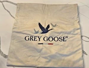 1 x Grey Goose Vodka Leather Cushion Cover Pillow Case 19” 45x45cm Party Gift - Picture 1 of 8