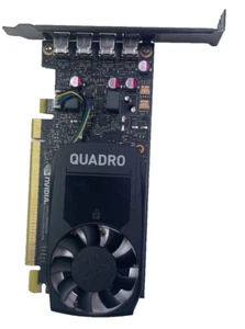 GRAPHICS CARD NVIDIA Quadro P1000 4GB GDDR5 4 Mini DisplayPort Warranty Tested - Picture 1 of 5