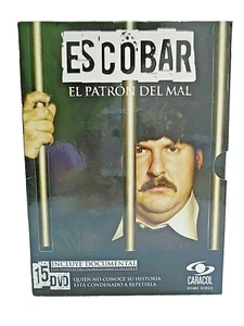 Escobar El Patron Del Mal 15 DVD Caracol Home Vedio - Picture 1 of 3