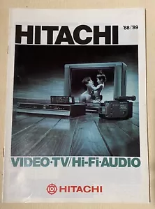 Hitachi 88/89 Hi-Fi Audio Video TV - Picture 1 of 1