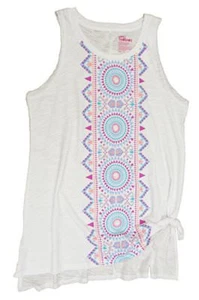 Epic Threads Graphic Print Tank Top Bright White Size Small - NWT - Picture 1 of 2