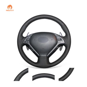 DIY PU leather Steering Wheel Cover for Infiniti G25 G35 G37 QX50 EX35 EX37 Q40 - Bild 1 von 11