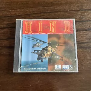 HIND Russian Combat Helicopter Simulation - 1996 Win95 gioco per PC MS-DOS - Foto 1 di 4