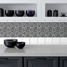 FoLIESEN Fliesenaufkleber für Küche und Bad - Fliesenfolie Mosaik Marmor
