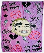 Swedish-American Rapper Lil Peep Soft & Cozy Fleece Throw Blanket 60 x 50 in ⭐️