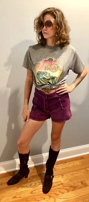 CAMISETA Original De Colección Años 70 Sport-T por Stedman "VETTE" CALCOMANÍA Muscle Car Punto Único Foto 1 de 4