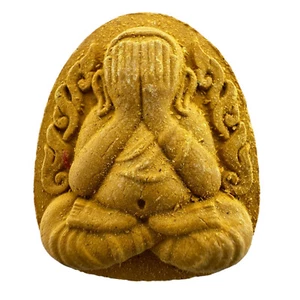 PERFECT Phra Phong Pidta relieves debt Made from aloe vera mixed with hair. - Picture 1 of 10