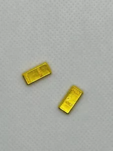 50 x 1 Gramm Deko Goldbarren zu verkaufen - Die etwas andere Dekoration - Bild 1 von 2