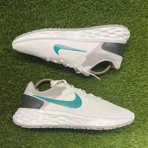Nike Revolution 6 Damen-Laufschuhe Turnschuhe weiß grün Größe 9,5 DC3729-008 - Bild 1 von 10