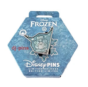 2023 Disney Parks Frozen 10th Anniversary Snowflake Oaken Mystery LR Pin  S1 - Picture 1 of 2