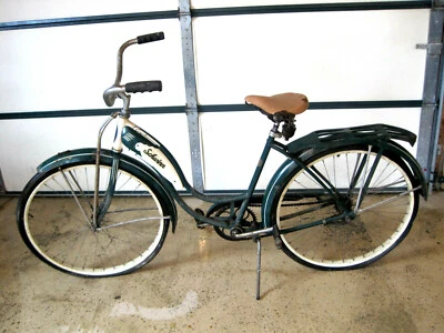 Bicicleta para mujer Schwinn Hornet 1957 de colección verde B52786 ¡solo recogida local! Foto 1 de 4