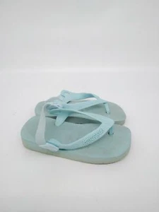 Havaianas Toddler Girls Blue Slip On Slingback Casual Strap Slipper Size 7C - Picture 1 of 9