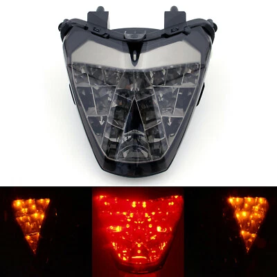 Integrated LED TailLight Turn Signals for Honda CBR250R CBR300R CB300F 11-18 USA Foto 1 de 3