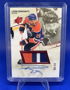 22-23 SPX Leon Draisaitl Patch Auto 8/15