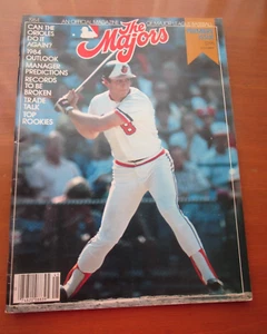 1984  THE MAJORS  AN OFFICIAL MAGAZINE OF MAJOR LEAGUE BASEBALL  PREMIERE ISSUE - Picture 1 of 19