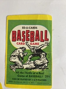 1957 Ed-U-Cards Baseball Kartenspiel Vintage 36 Karten Spiel - Bild 1 von 6