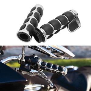 1" Motorcycle Hand Grips For Honda VTX1800R VTX1300R GL 1500 1800 Goldwing Fury - Picture 1 of 12