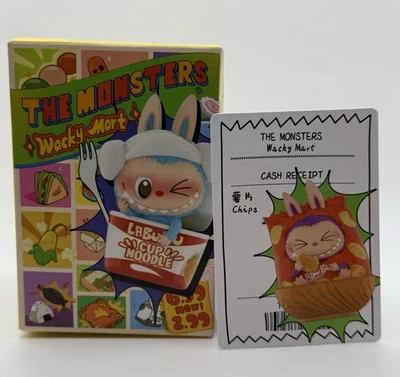 Pop Mart The Monsters Labubu Wacky Mart Chips Figura Bolsa Sellada Nuevo Vendedor de EE. UU. Foto 1 de 3