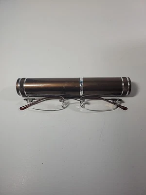 Marco de metal Magnivision RCO270 para mujer + 1,25 gafas de lectura + FUNDA RÍGIDA GRATUITA Foto 1 de 4