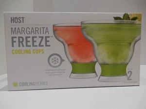 HOST Margarita Tazze di Raffreddamento Congelamento Doppia Parete Isolate 12 Oz. Set di 2 - Foto 1 di 7