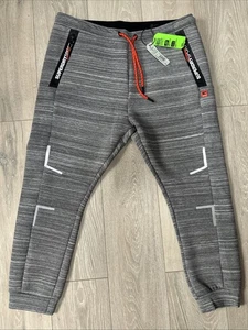 Superdry Hombre Sport Nuevo Gris 2XL Cordón Elastizado Jogging Bottoms PVP 59,99 € - Imagen 1 de 4
