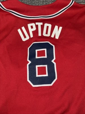 Atlanta Braves - Upton #8 - Majestic Jersey - XL Foto 1 de 4
