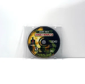 Army Men: Sarge's Heroes 2 PlayStation 1 PS1 Game Disc Only Refurbished & Tested - Bild 1 von 2