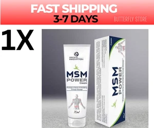 ⭐SCHNELLER VERSAND⭐ 1X MSM Power Massagecreme 70 ml zur Reduzierung der Gelenke - Bild 1 von 1