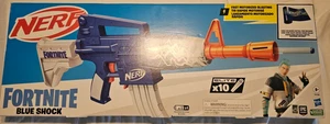 NERF F4108 Fortnite Blue Shock Dart Blaster - Picture 1 of 4
