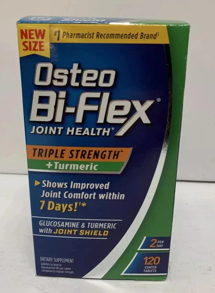 Osteo Bi-Flex Join Health, Triple Fuerza + Cúrcuma, 120Ct Exp 2/27 Foto 1 de 1