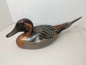 Big Sky Carvers Orvis Decoys 19" Pintail Drake Duck Decoy Signed Craig Fellows - Picture 1 of 11