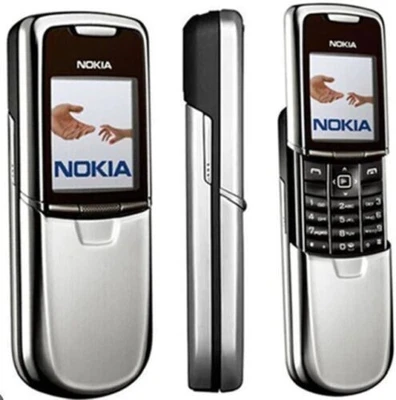 Teléfono Celular Móvil Nokia 8800 Plateado (Desbloqueado) Clásico Bluetooth COMO NUEVO ESTADO Foto 1 de 4