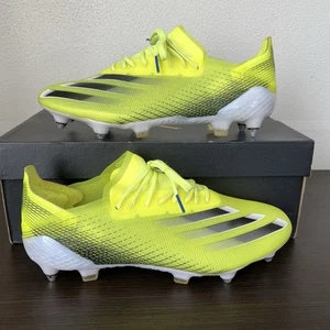 Adidas X Ghosted .1 SG Solar Green Cleats Boots FW6890 Men’s Size US 10 - Picture 1 of 9