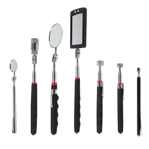Teleskop Magnet Pickup Werkzeug Set, 3 Stck. Runde und Quadrat Inspektionsspiegel... - Bild 1 von 7