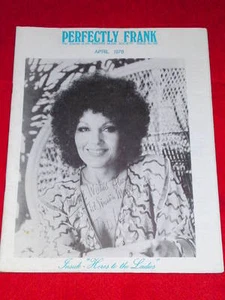 SINATRA - PERFECTLY FRANK #148 - April 1978 - Picture 1 of 1