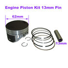 Engine Piston Kit 13Mm Pin For 2 Valve Yx 170Cc 62Mm Motor Pit Dirt Bike Parts